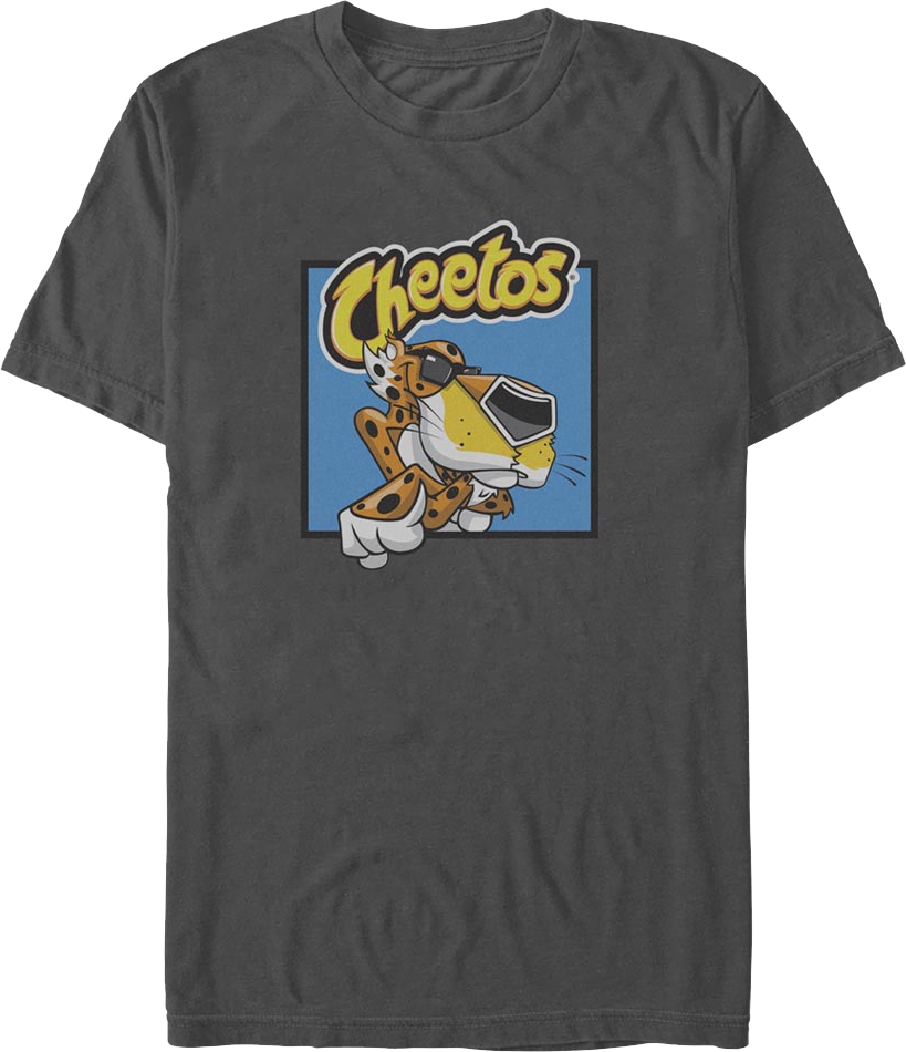 Chester Cheetah Block Frame Cheetos T-Shirt Hoodie, Sweatshirt | CiraTrend.com (Image 1)