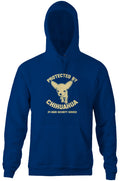 Protected By Chihuahua Hoodie T-Shirts, Sweatshirt | CiraTrend.com (Image 1)
