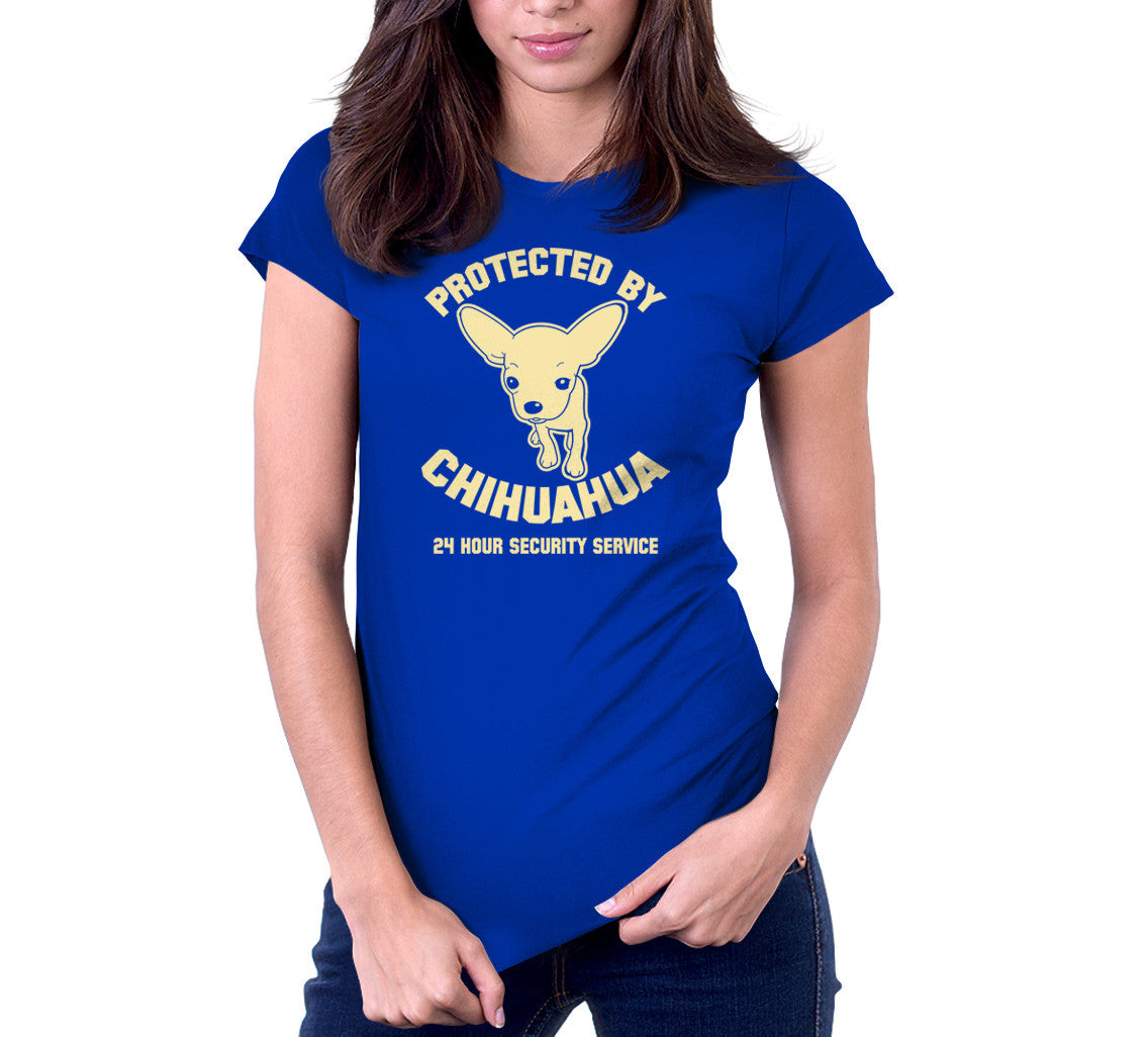 Protected By Chihuahua T-Shirt Hoodie, Sweatshirt | CiraTrend.com (Image 4)