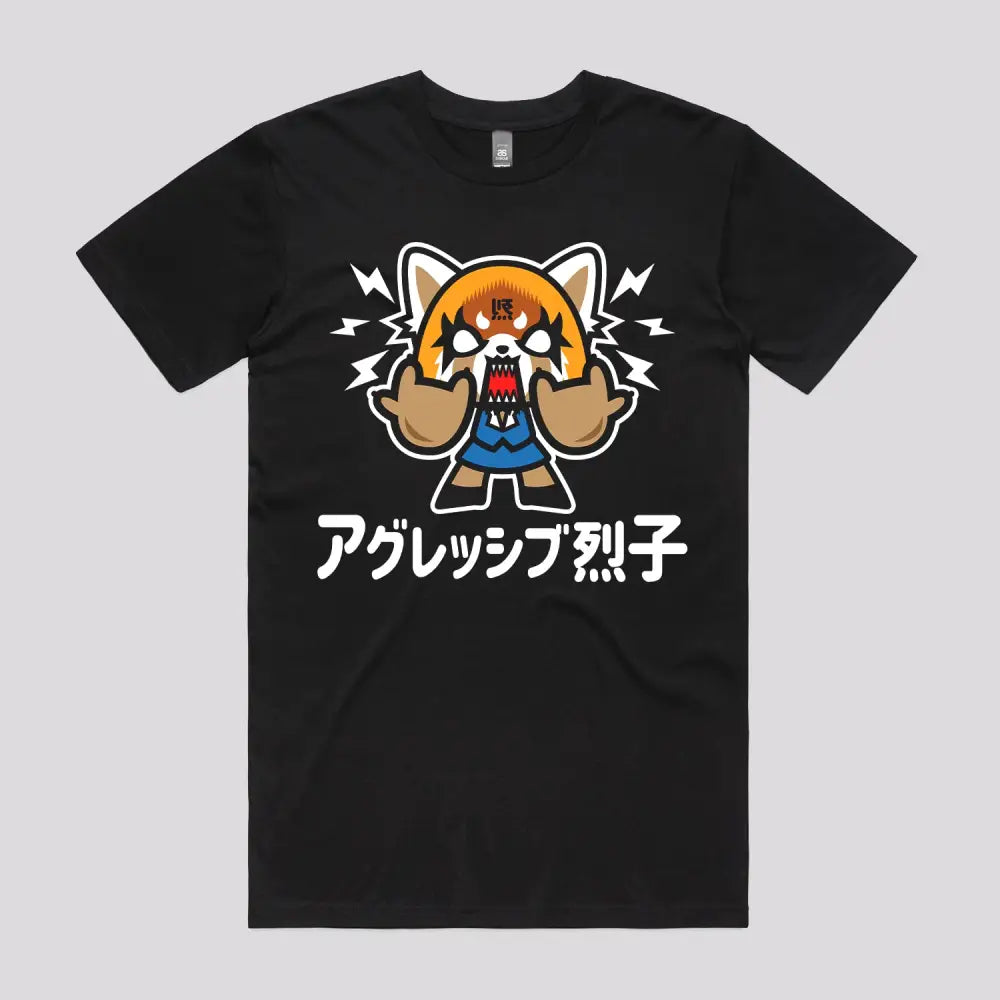 Chibi Aggretsuko T-Shirt Hoodie, Sweatshirt | CiraTrend.com (Image 2)