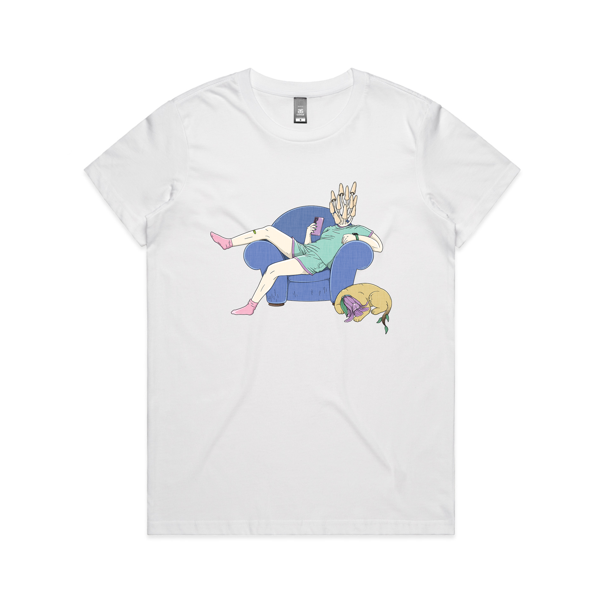 Chillin Tee Hoodie, Sweatshirt | CiraTrend.com (Image 4)