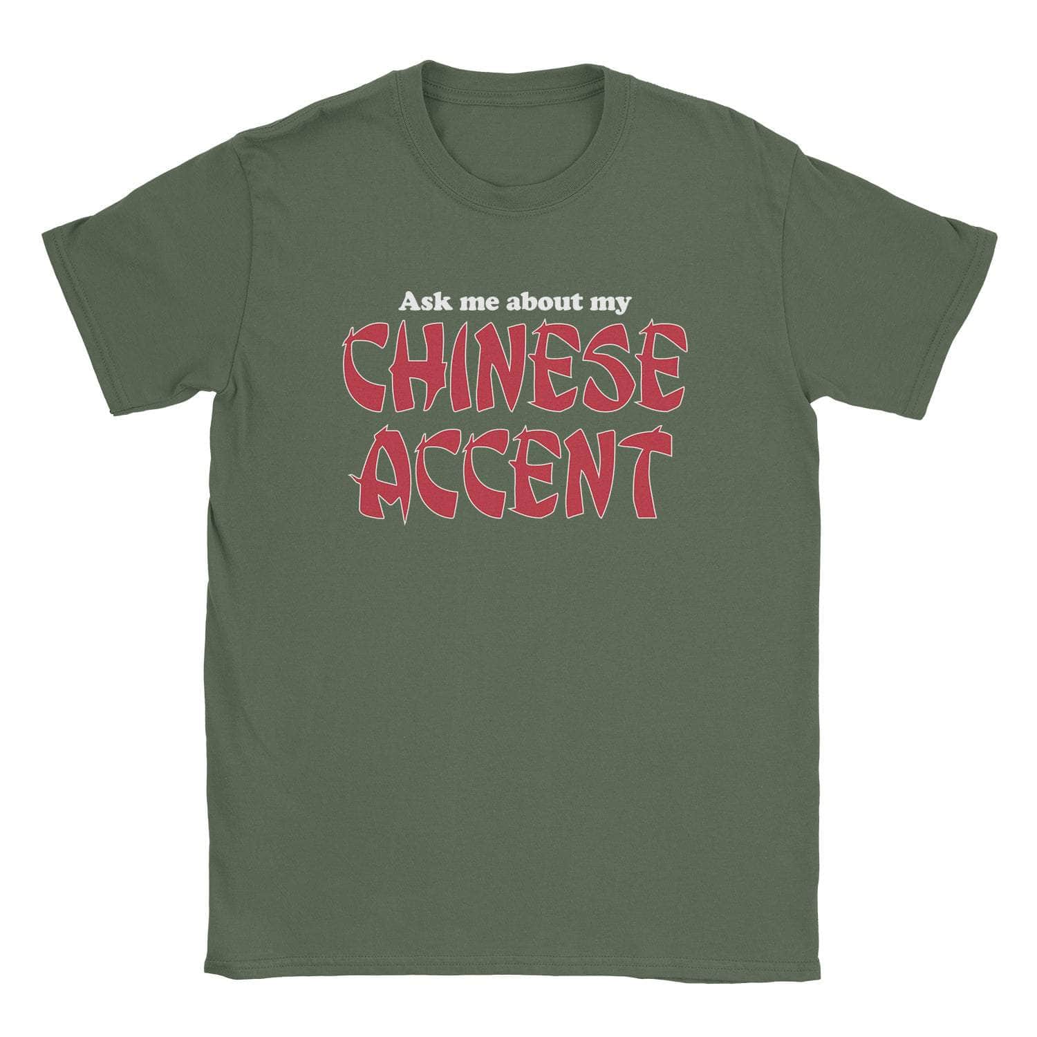Chinese Accent T-Shirts, Hoodie, Sweatshirt