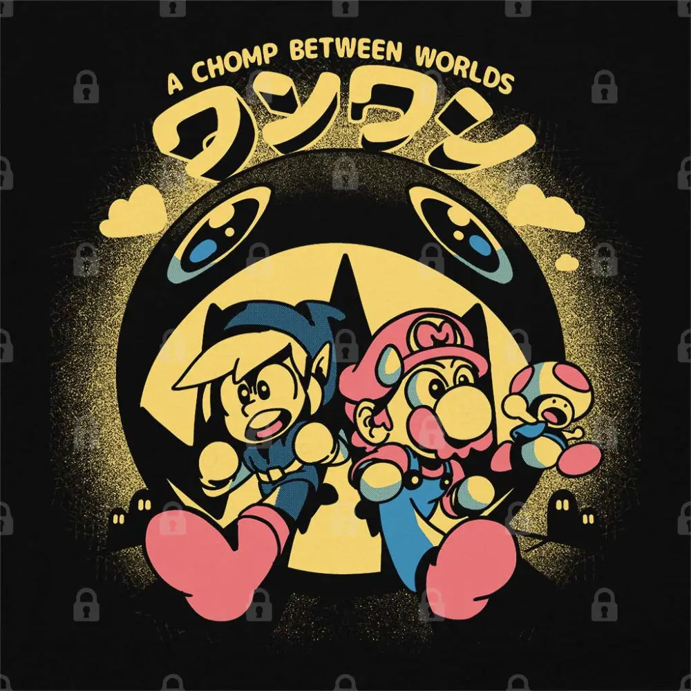 Chomp Between Worlds T-Shirt Hoodie, Sweatshirt | CiraTrend.com (Image 1)