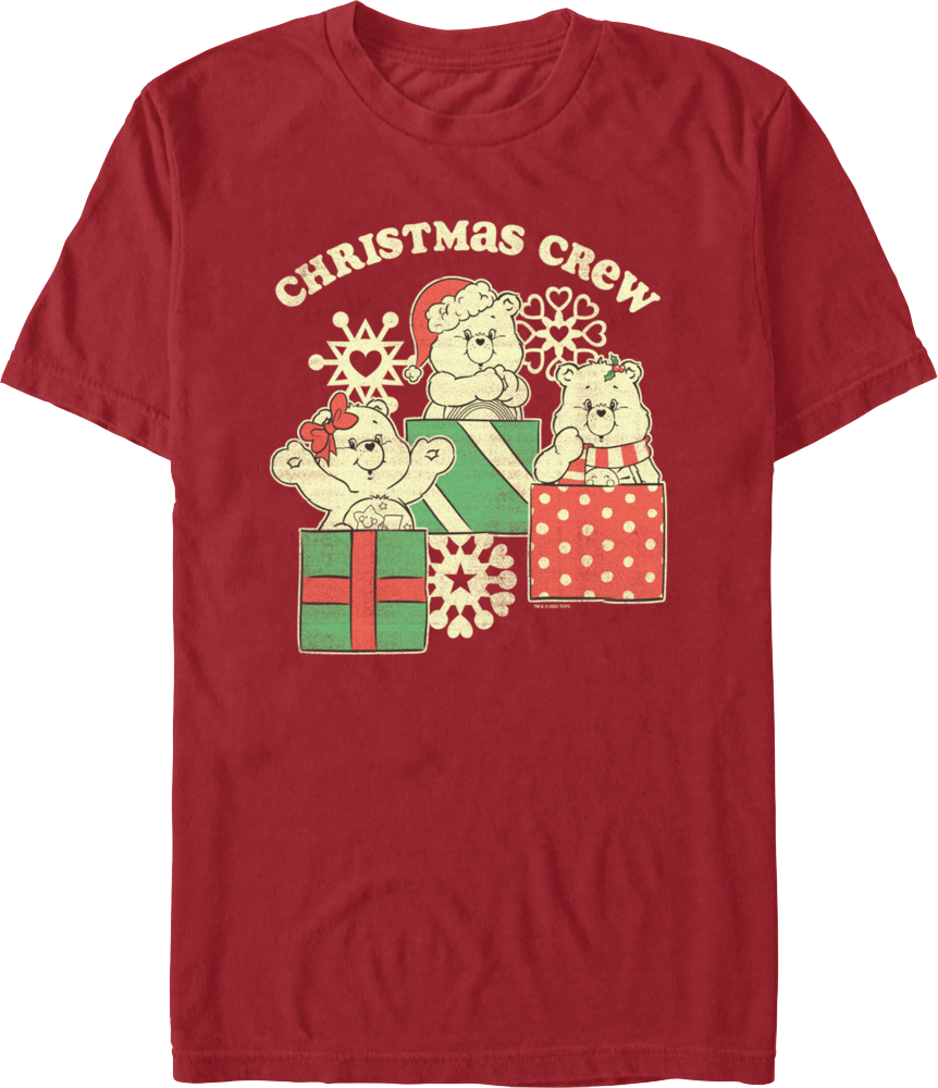Christmas Crew Care Bears T-Shirt Hoodie, Sweatshirt | CiraTrend.com (Image 1)