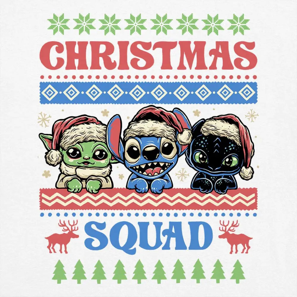 Christmas Squad Kids T-Shirt Hoodie, Sweatshirt | CiraTrend.com (Image 3)