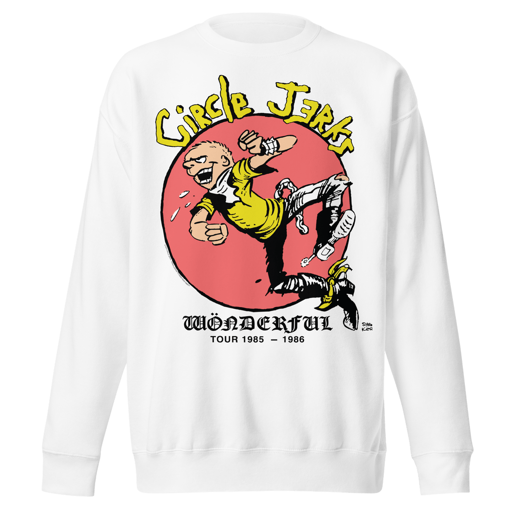 Circle Jerks Vintage 85-86 Tour  Sweatshirt T-Shirts, Hoodie | CiraTrend.com (Image 1)