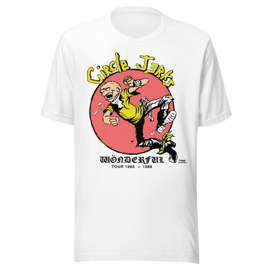 Circle Jerks Vintage 85-86 Tour  T-Shirt Hoodie, Sweatshirt | CiraTrend.com (Image 1)