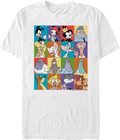 White Classic Character Blocks Animaniacs T-Shirts, Hoodie, Sweatshirt