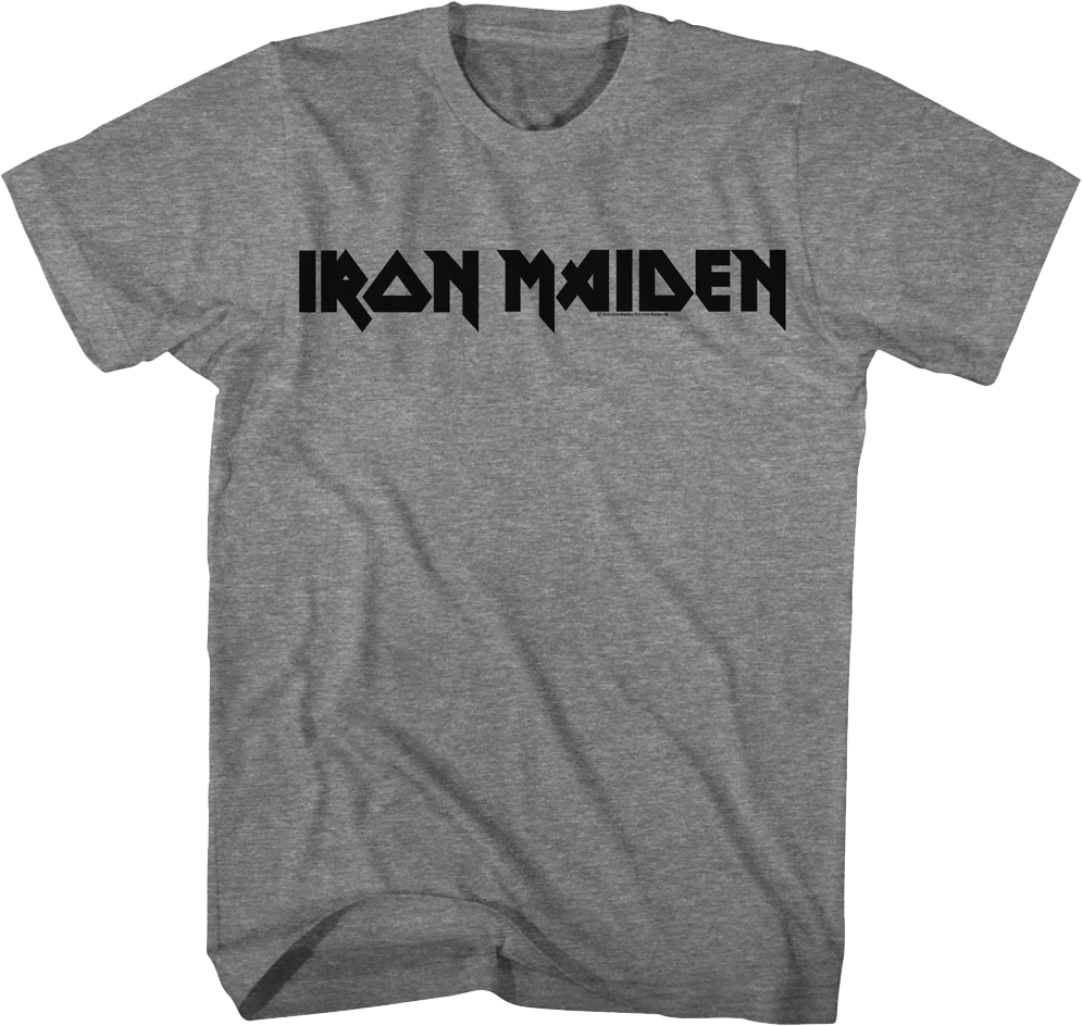 Solid Logo Iron Maiden T-Shirt Hoodie, Sweatshirt | CiraTrend.com (Image 1)