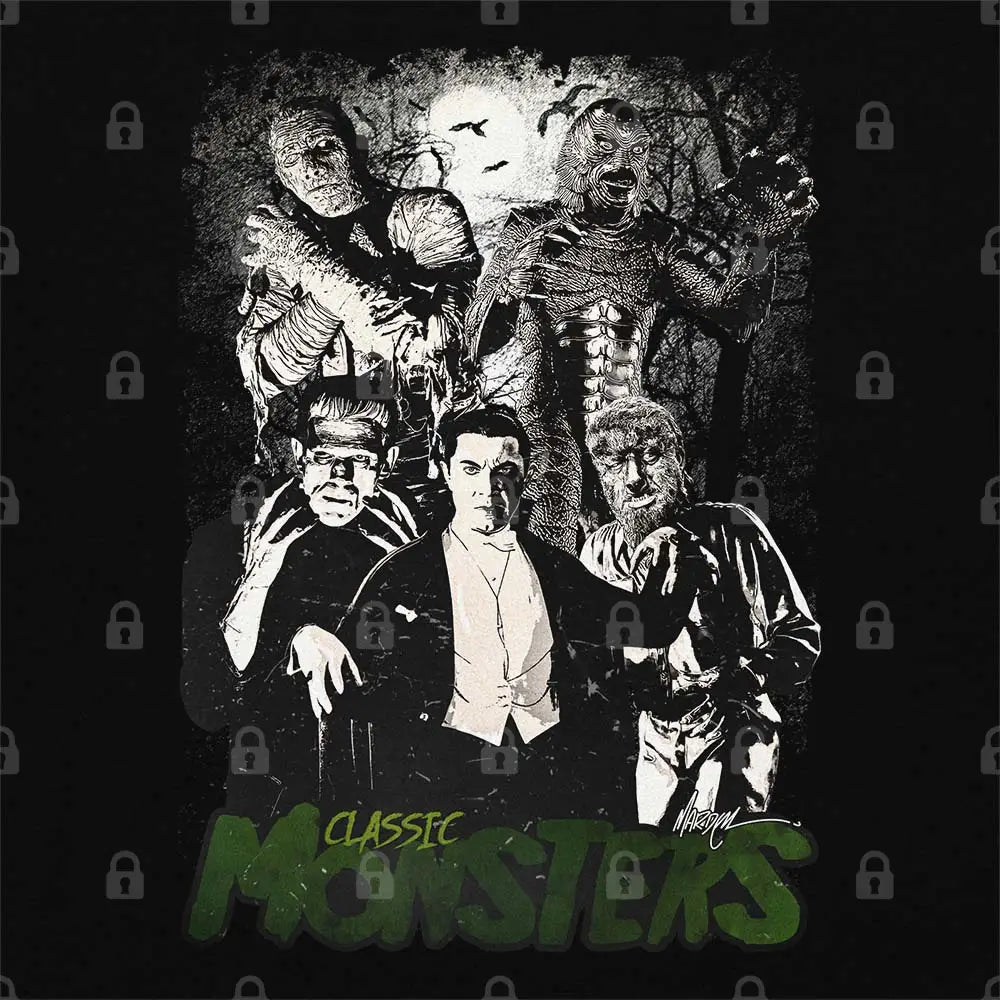 Classic Monsters T-Shirts, Hoodie, Sweatshirt