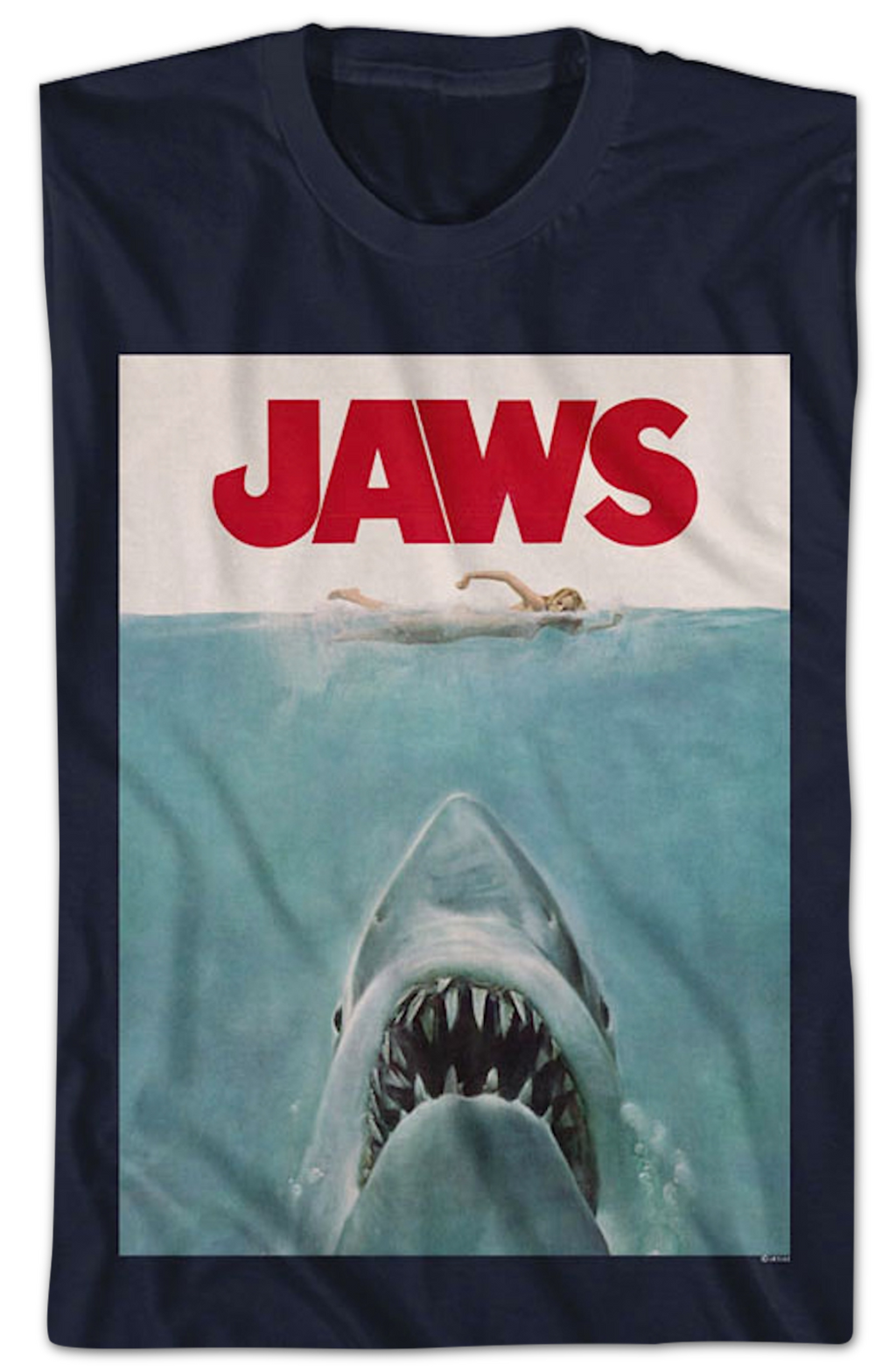 Classic Movie Poster Jaws T-Shirt Hoodie, Sweatshirt | CiraTrend.com (Image 2)