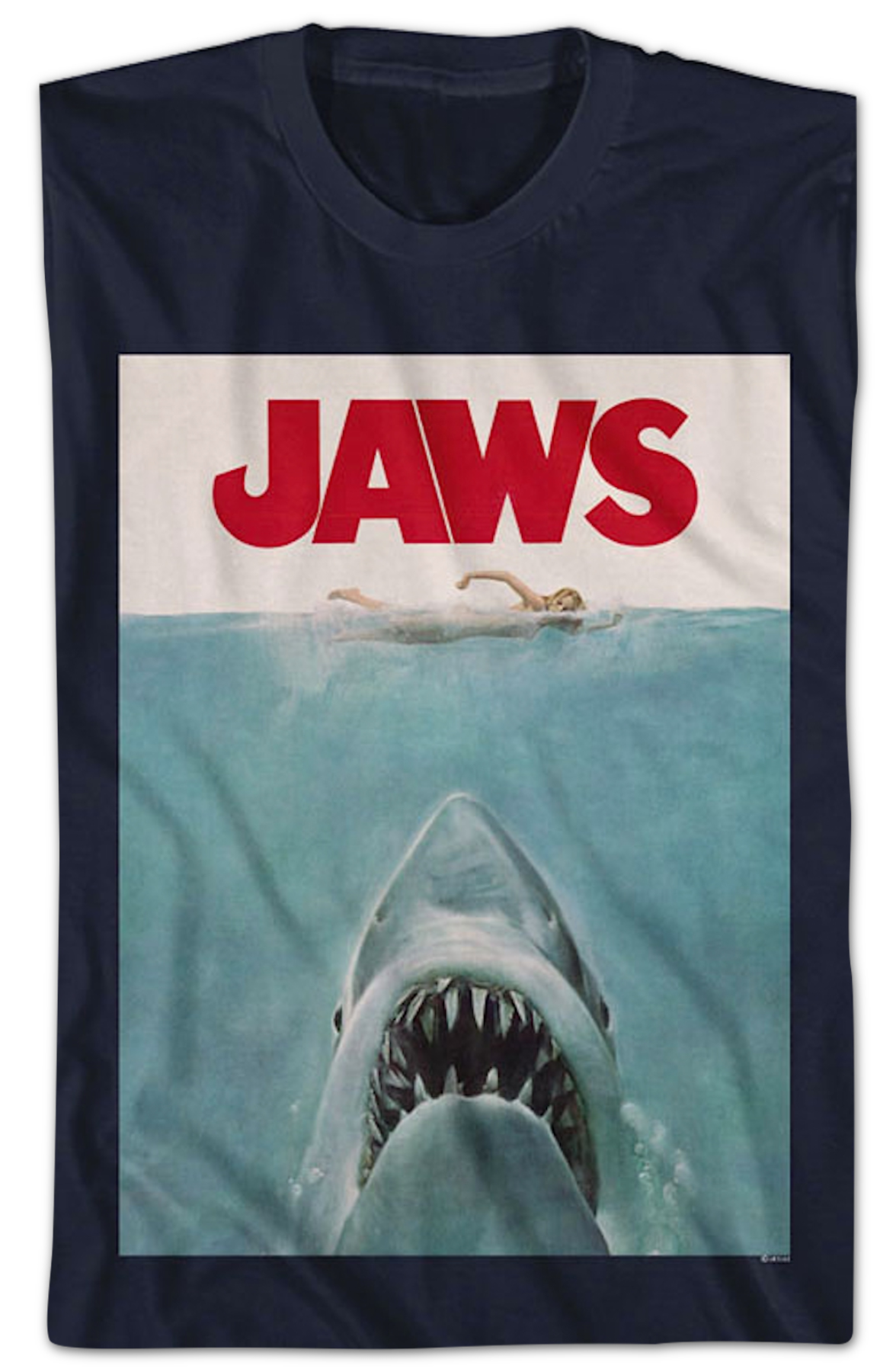 Classic Movie Poster Jaws T-Shirt Hoodie, Sweatshirt | CiraTrend.com (Image 2)