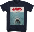 Classic Movie Poster Jaws T-Shirt Hoodie, Sweatshirt | CiraTrend.com (Image 1)