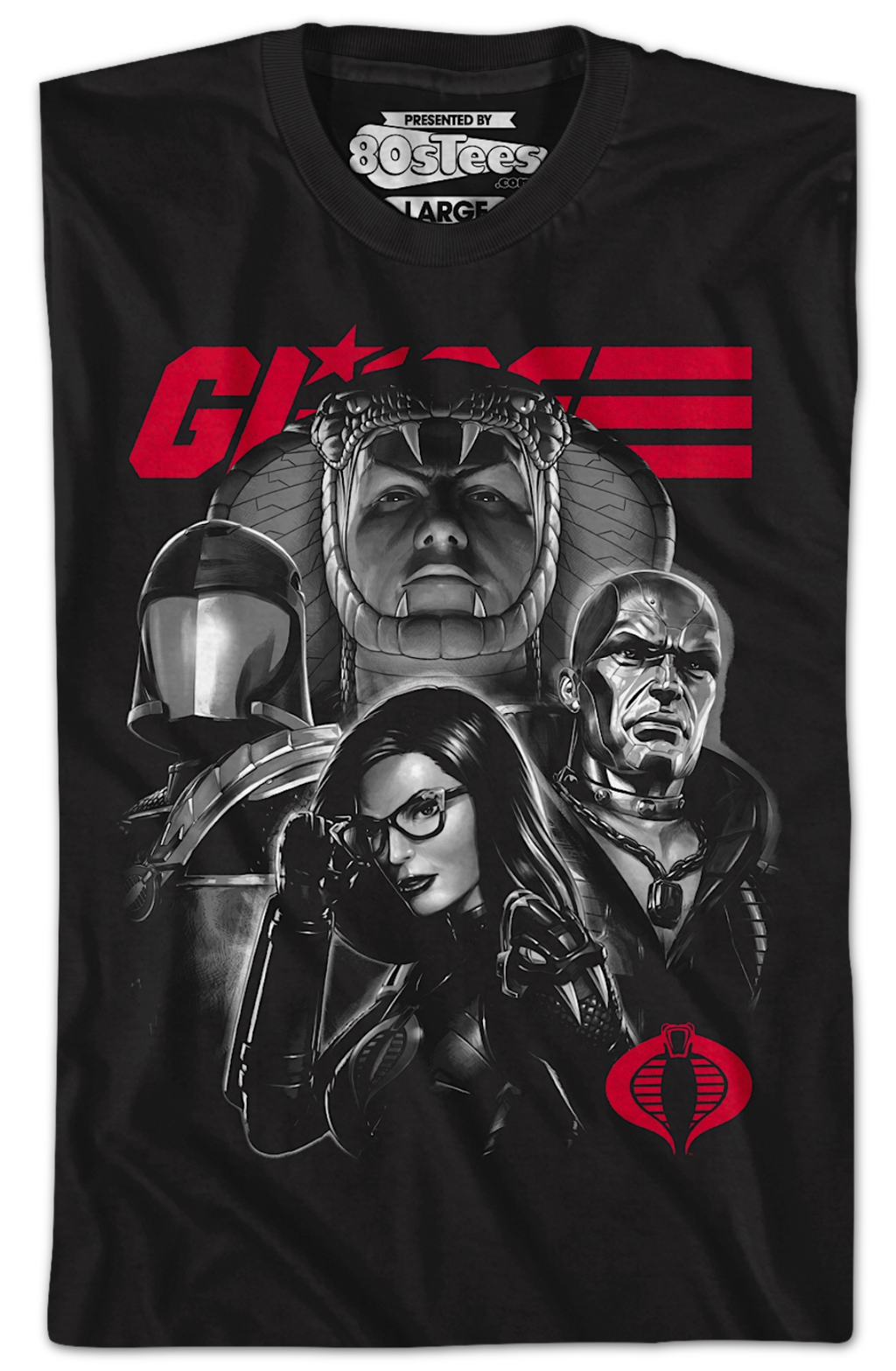 Cobra Villains Collage GI Joe T-Shirts, Hoodie, Sweatshirt