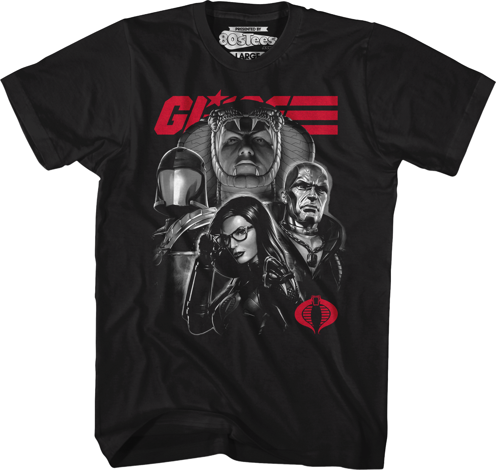 Cobra Villains Collage GI Joe T-Shirts, Hoodie, Sweatshirt