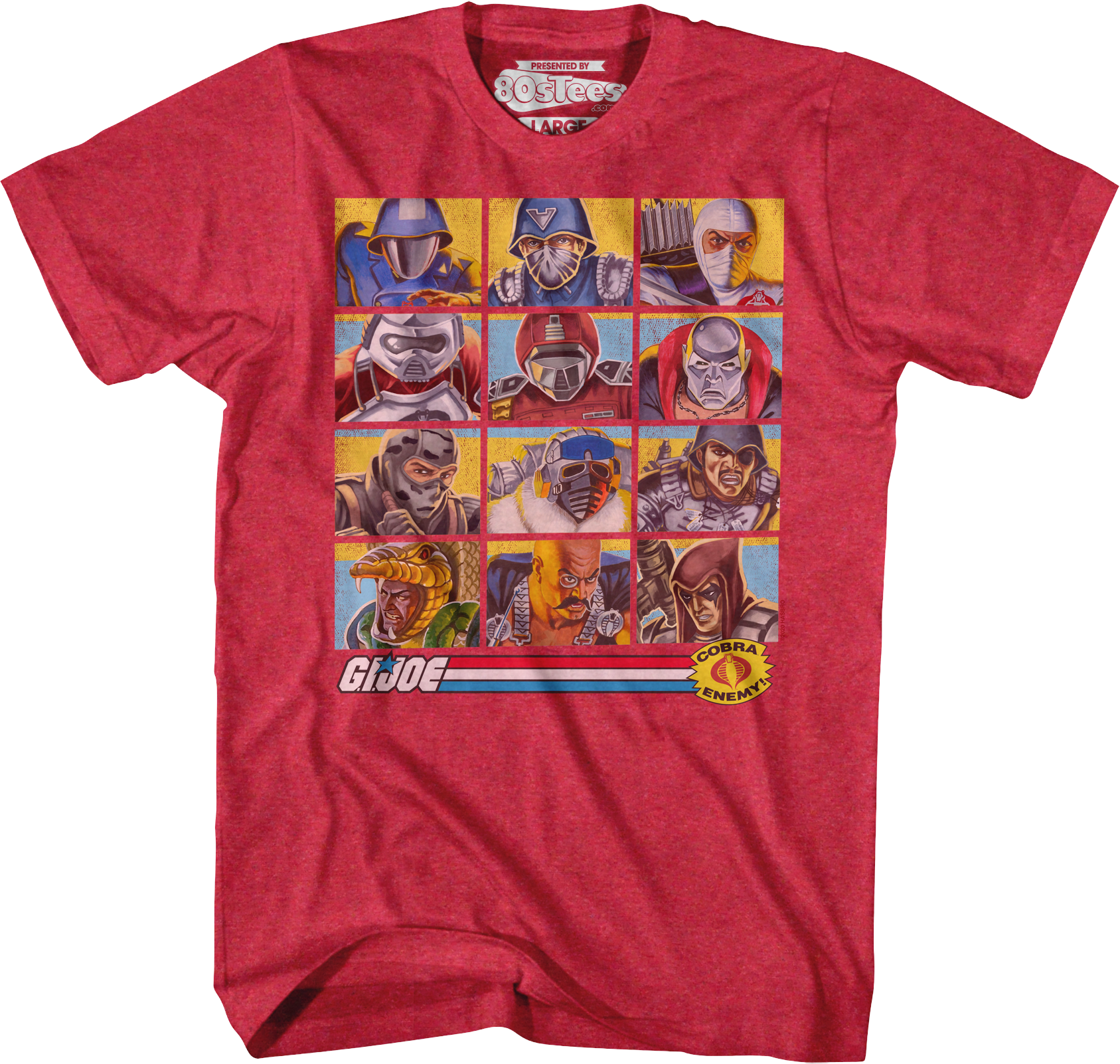 Cobra's Dirty Dozen GI Joe T-Shirt Hoodie, Sweatshirt | CiraTrend.com (Image 1)