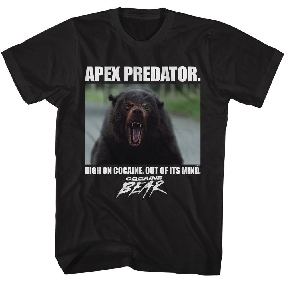 Cocaine Bear - Apex Predator Boyfriend Tee Hoodie, Sweatshirt | CiraTrend.com