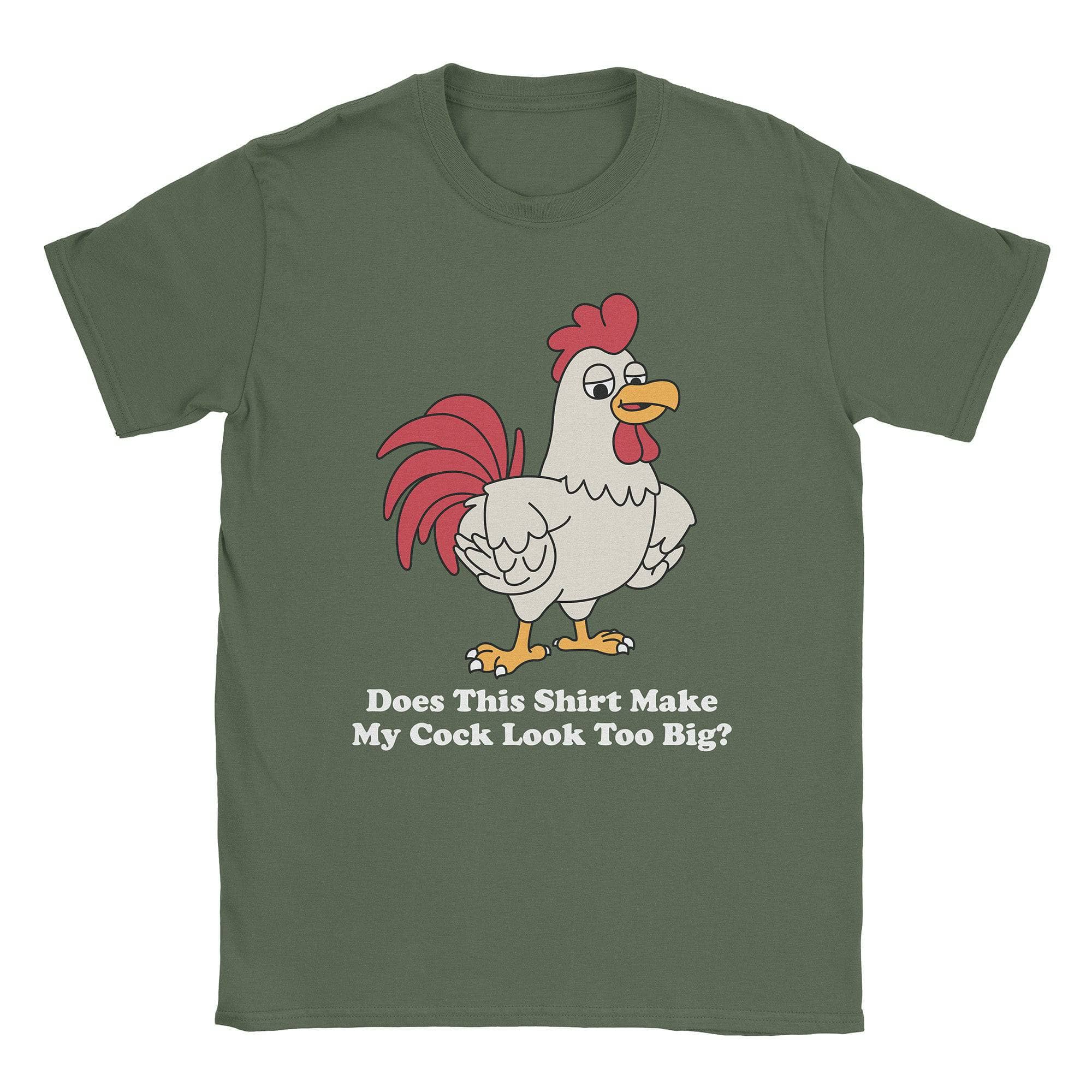 White Cock T-Shirt Hoodie, Sweatshirt | CiraTrend.com (Image 3)