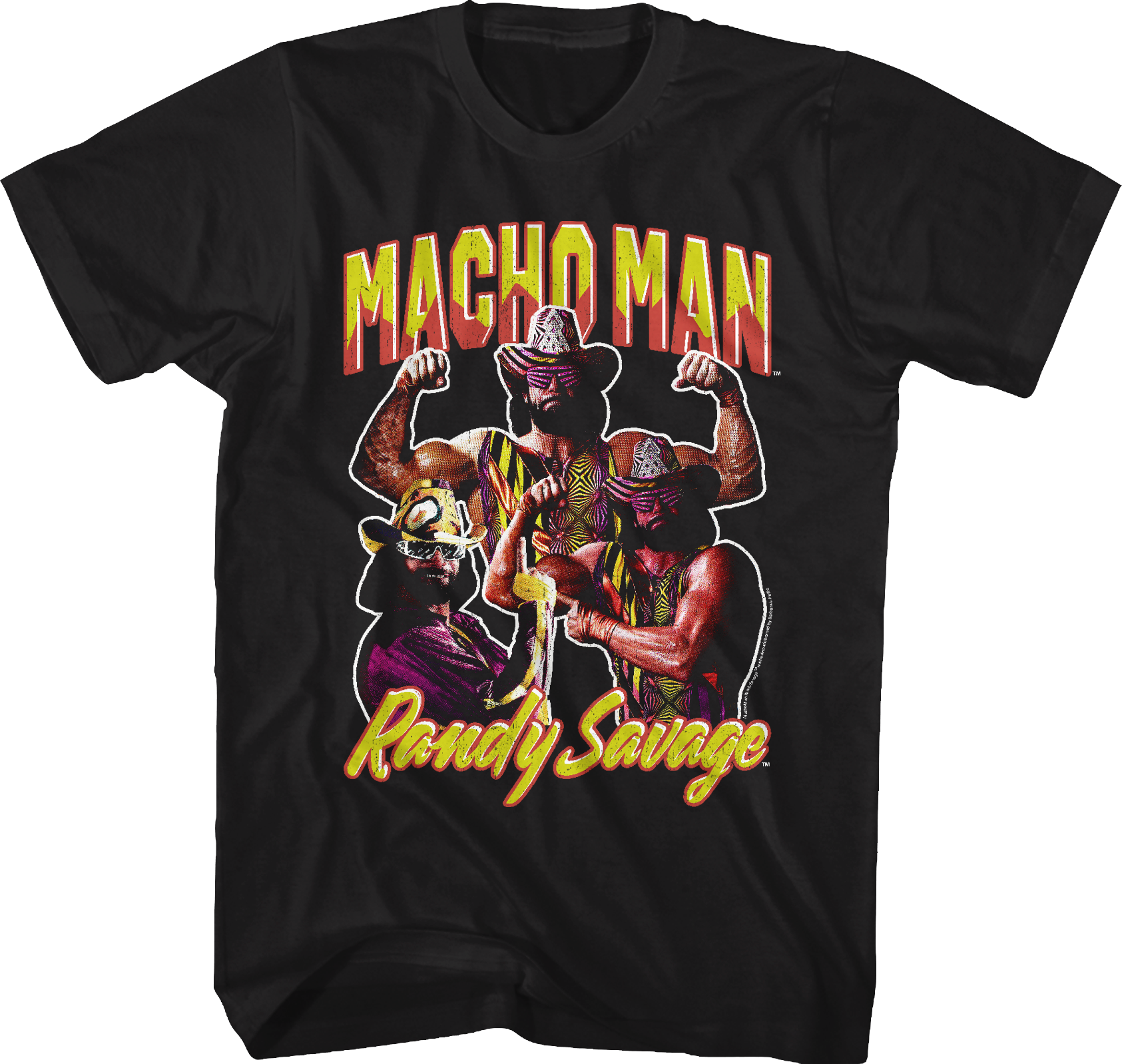 Collage Macho Man Randy Savage Shirt T-Shirts, Hoodie, Sweatshirt