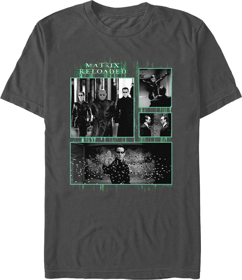 Collage Matrix Reloaded T-Shirt Hoodie, Sweatshirt | CiraTrend.com (Image 1)