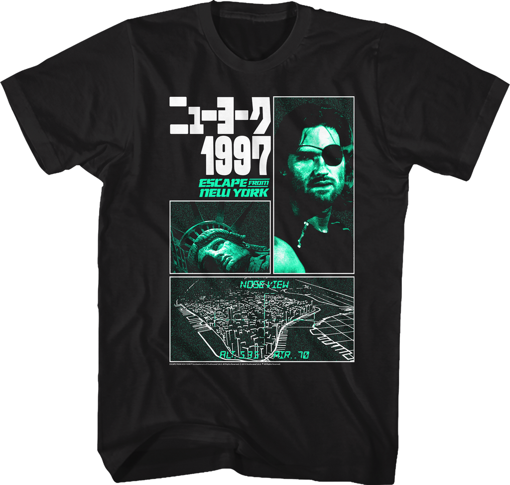 Collage Poster Escape From New York T-Shirt Hoodie, Sweatshirt | CiraTrend.com (Image 1)