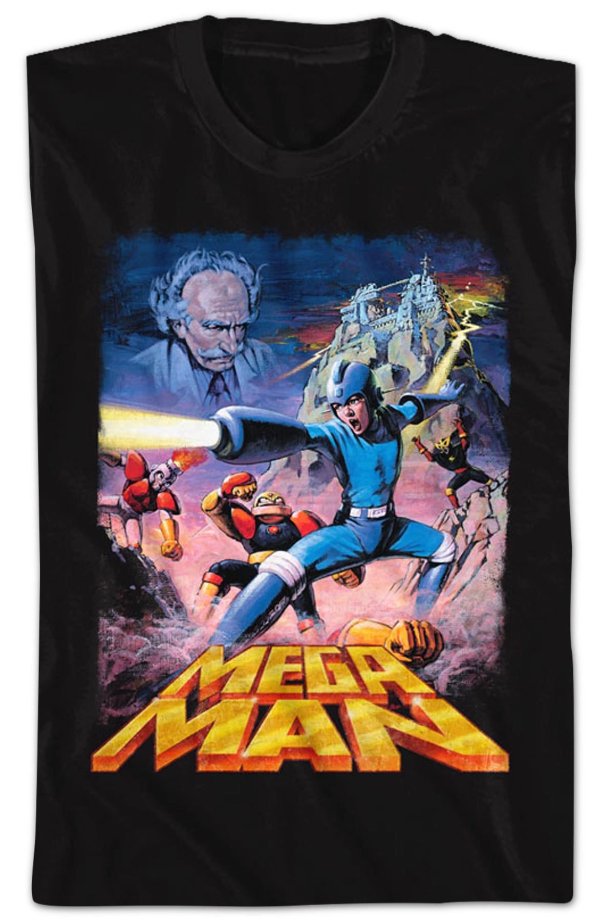 Collage Poster Mega Man T-Shirts, Hoodie, Sweatshirt