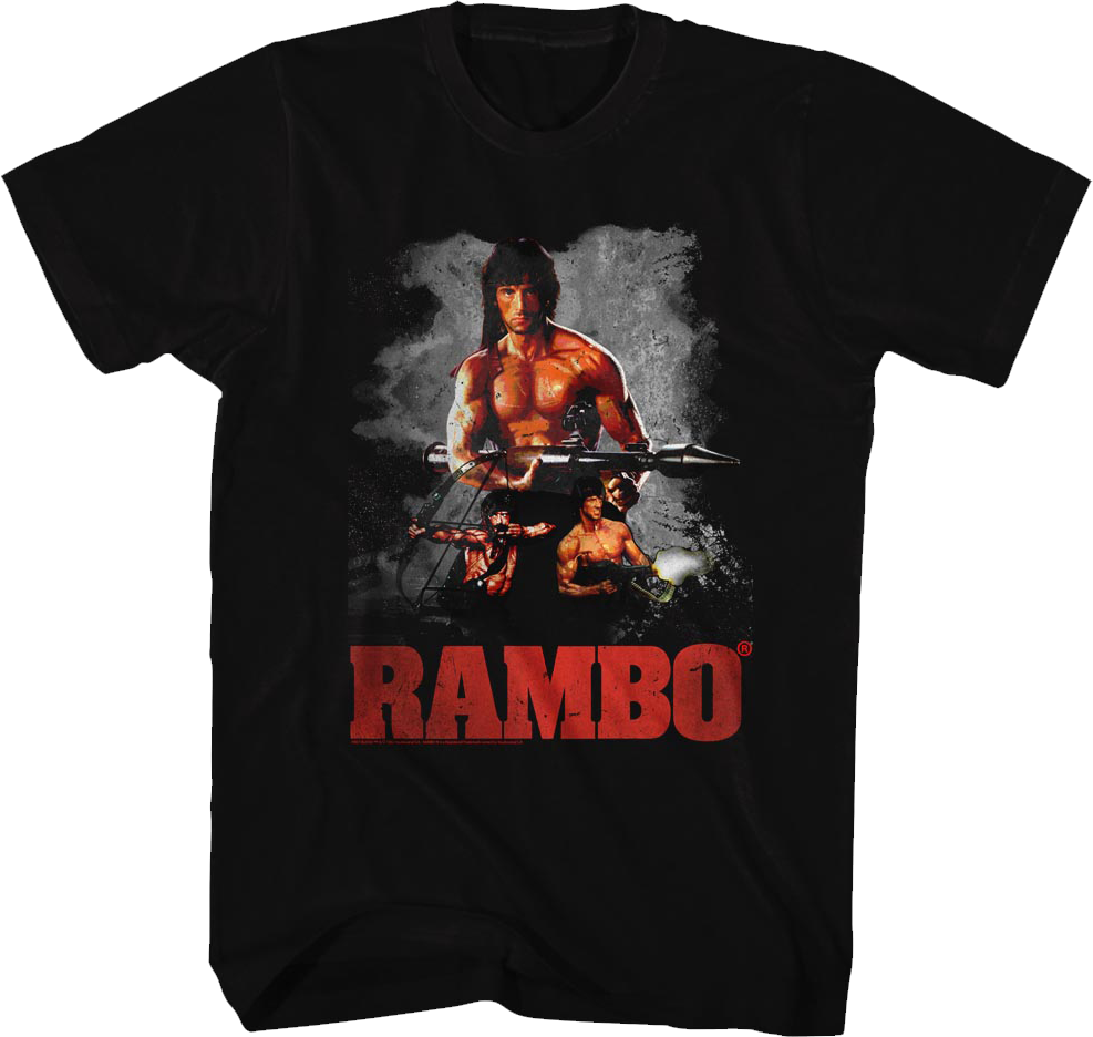 Collage Rambo T-Shirts, Hoodie, Sweatshirt