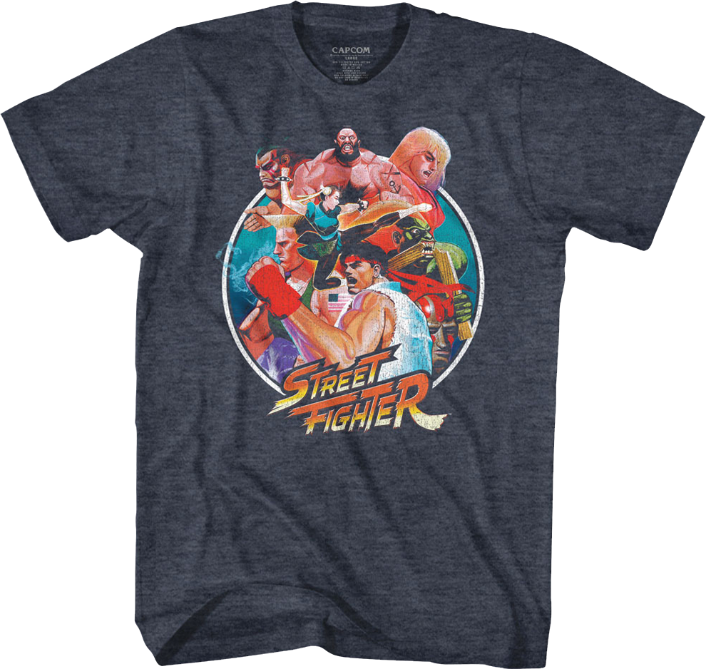Collage Street Fighter T-Shirts, Hoodie, Sweatshirt