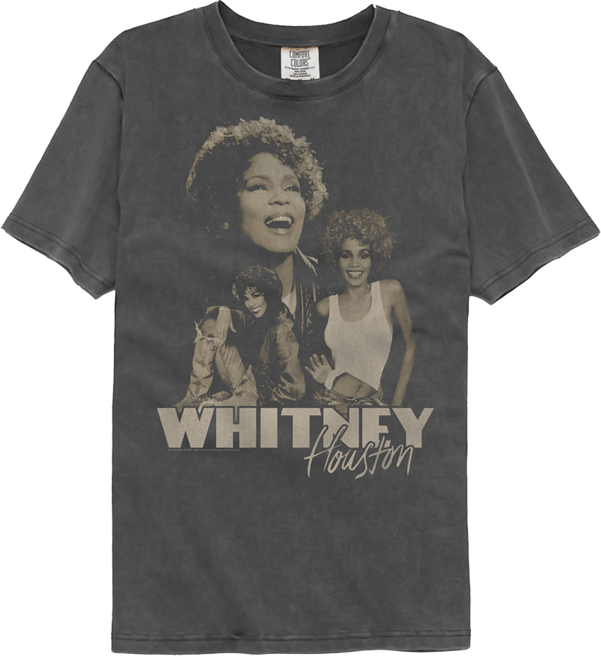 Collage Whitney Houston Comfort Colors Brand T-Shirts, Hoodie, Sweatshirt