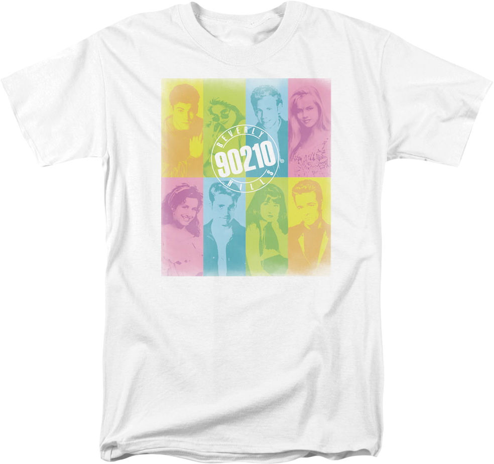 Color Blocks Beverly Hills 90210 T-Shirts, Hoodie, Sweatshirt