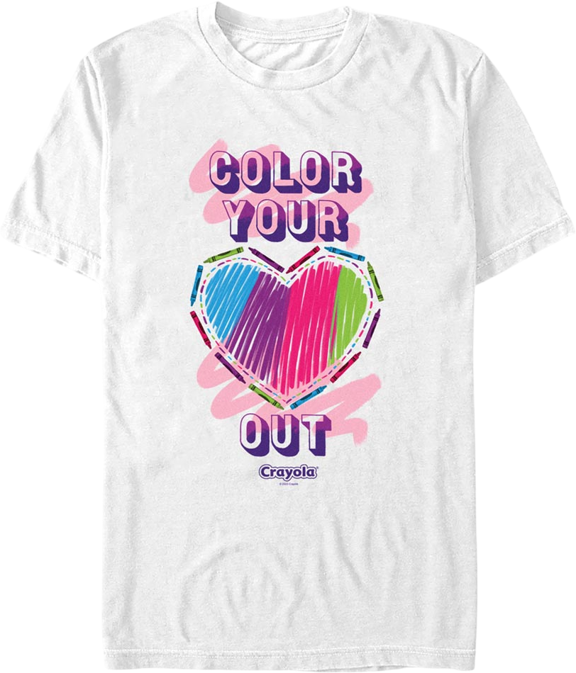 Color Your Heart Out Crayola T-Shirts, Hoodie, Sweatshirt