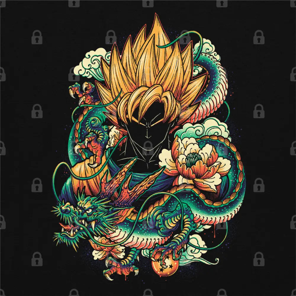Colorful Dragon T-Shirt Hoodie, Sweatshirt | CiraTrend.com (Image 1)