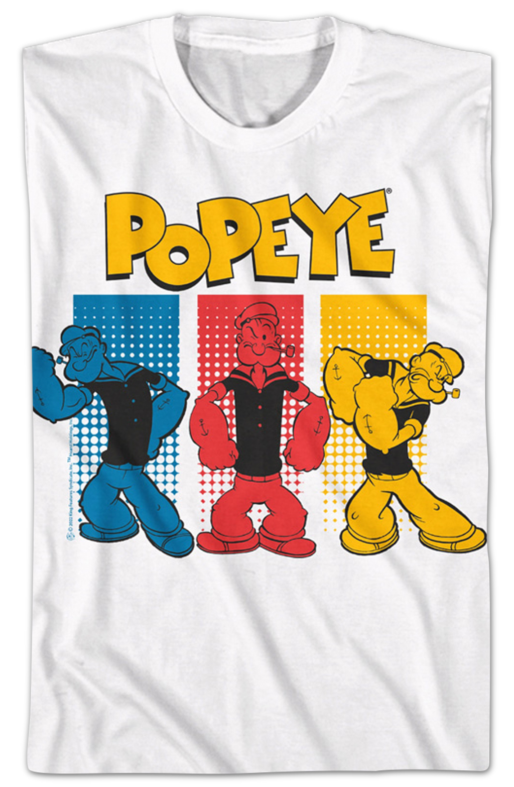 Colorful Sailor Poses Popeye T-Shirts, Hoodie, Sweatshirt