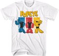 Colorful Sailor Poses Popeye T-Shirts, Hoodie, Sweatshirt