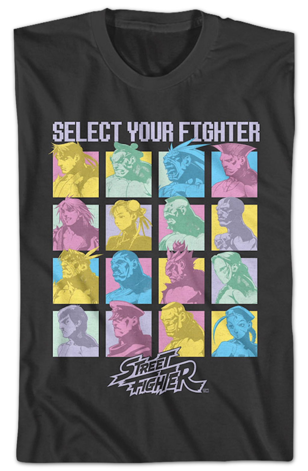 Colorful Selection Street Fighter T-Shirts, Hoodie, Sweatshirt