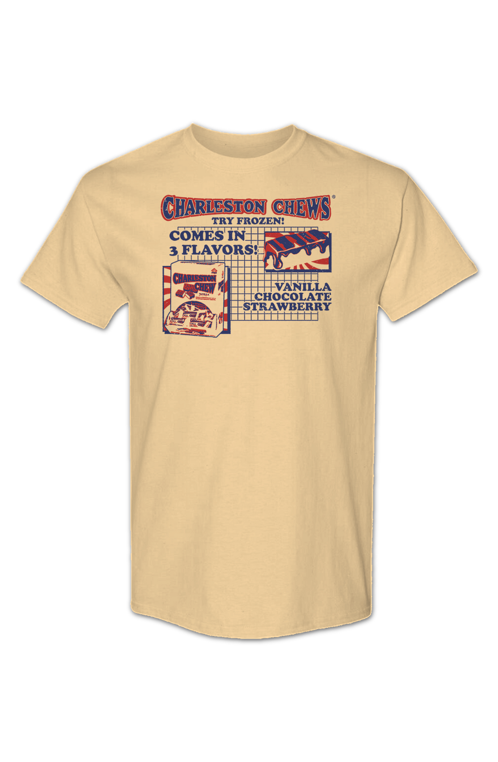 Comes In 3 Flavors Charleston Chew T-Shirt Hoodie, Sweatshirt | CiraTrend.com (Image 2)