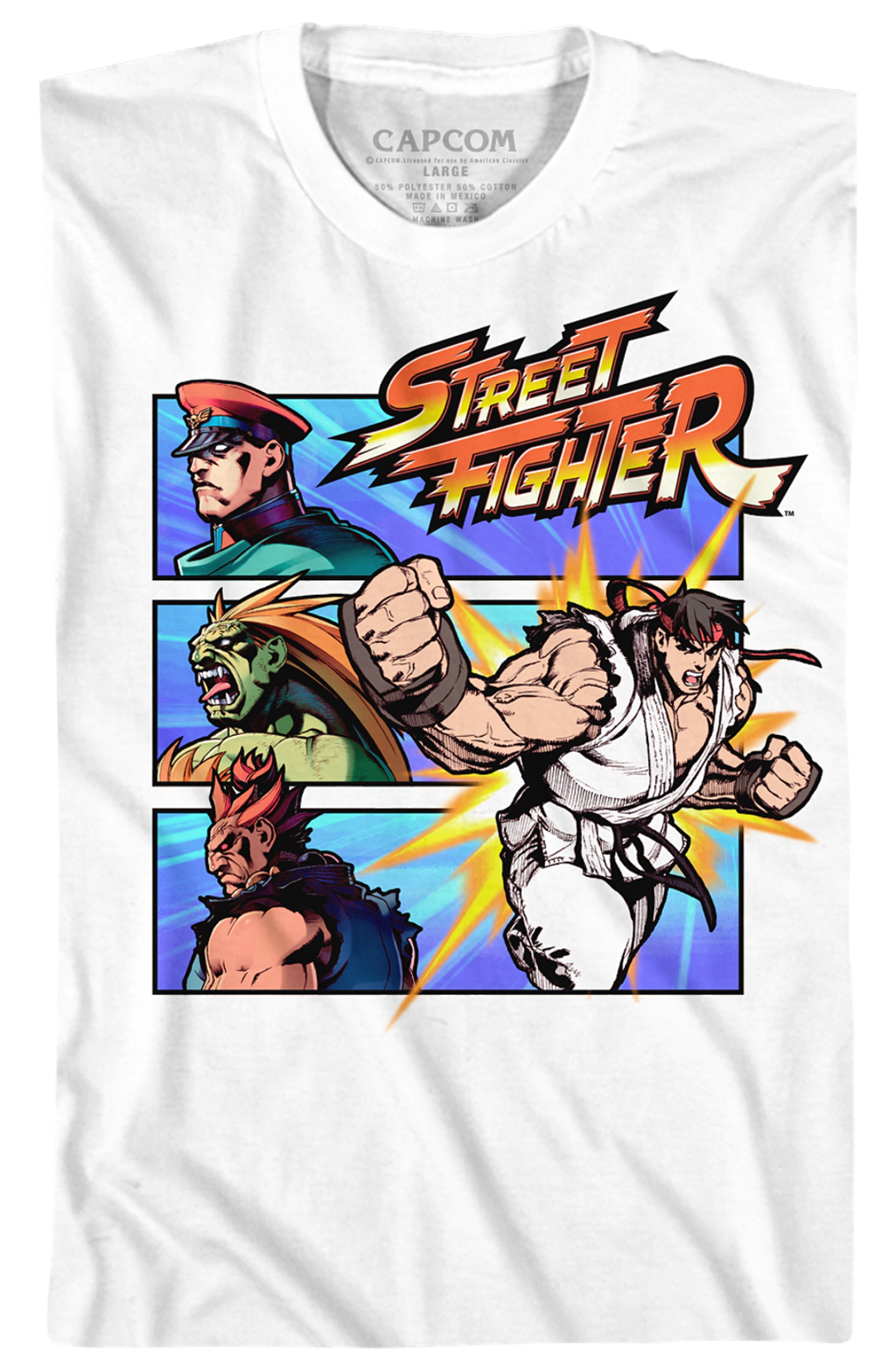 Comic Attack Street Fighter T-Shirt Hoodie, Sweatshirt | CiraTrend.com (Image 2)