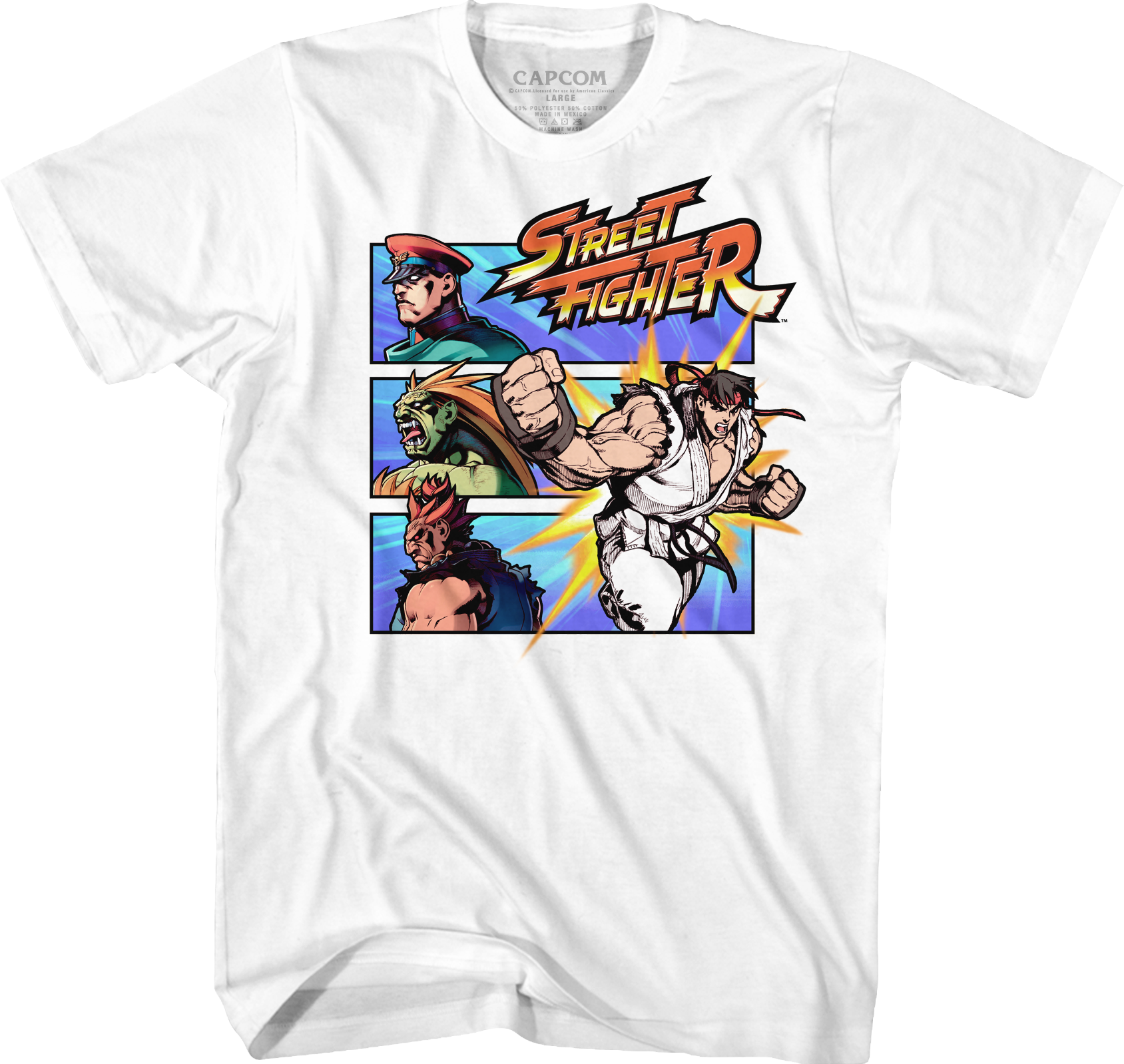 Comic Attack Street Fighter T-Shirt Hoodie, Sweatshirt | CiraTrend.com (Image 1)
