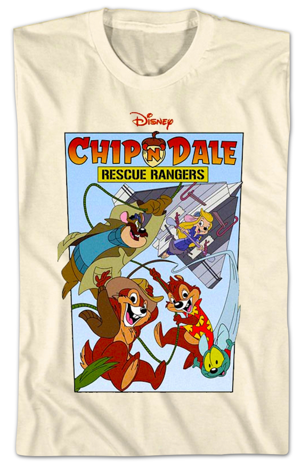 Comic Book Cover Chip 'n Dale Rescue Rangers T-Shirt Hoodie, Sweatshirt | CiraTrend.com (Image 2)