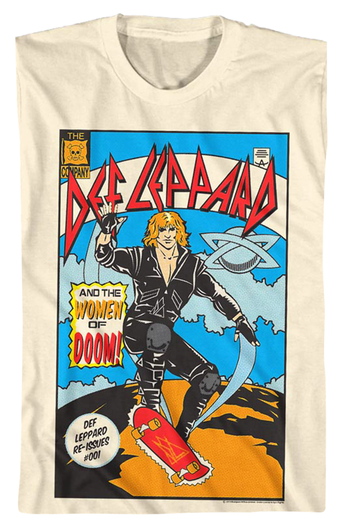 Comic Book Cover Def Leppard T-Shirt Hoodie, Sweatshirt | CiraTrend.com (Image 2)