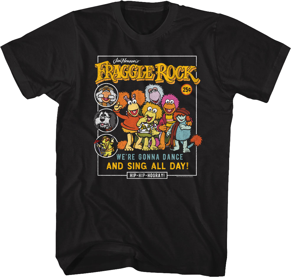 Comic Book Cover Fraggle Rock T-Shirt Hoodie, Sweatshirt | CiraTrend.com (Image 1)