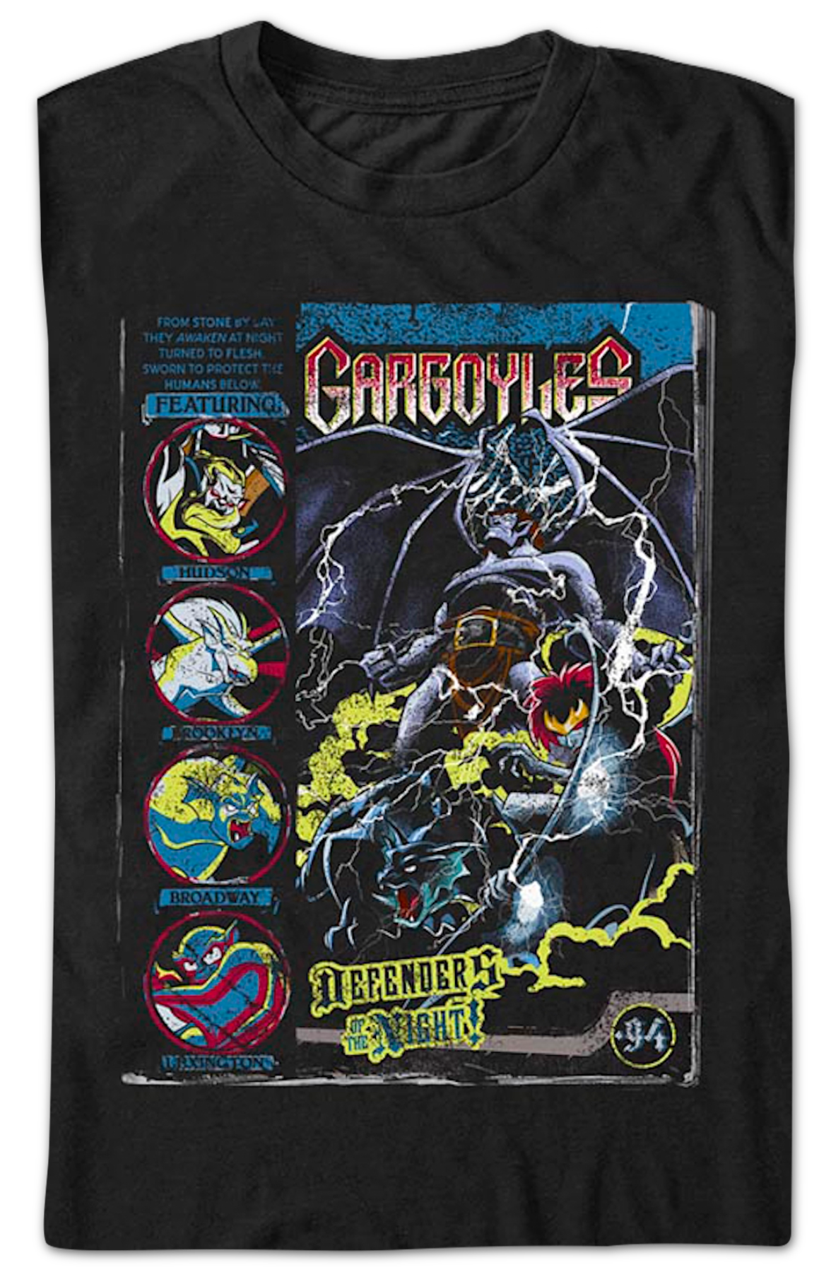Comic Book Cover Gargoyles T-Shirt Hoodie, Sweatshirt | CiraTrend.com (Image 2)