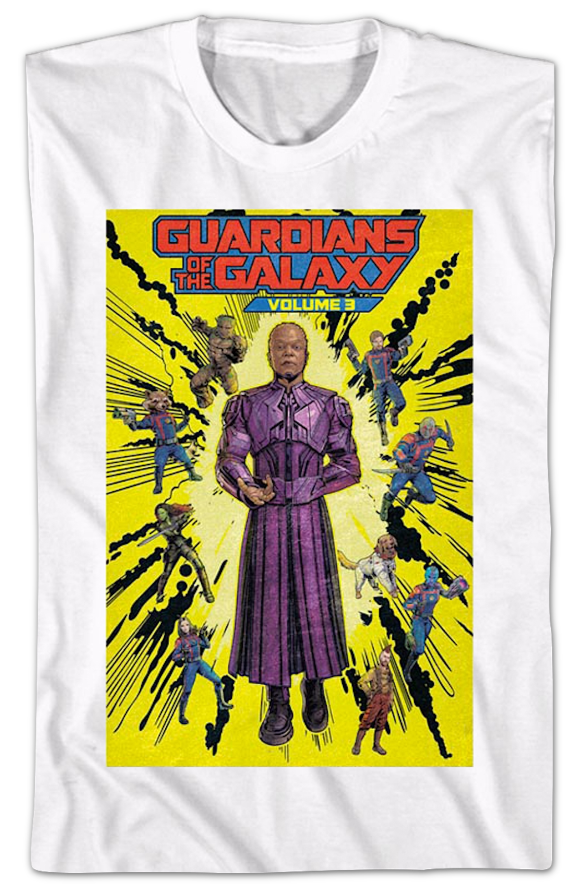 Comic Book Cover Guardians Of The Galaxy Volume 3 T-Shirt Hoodie, Sweatshirt | CiraTrend.com (Image 2)