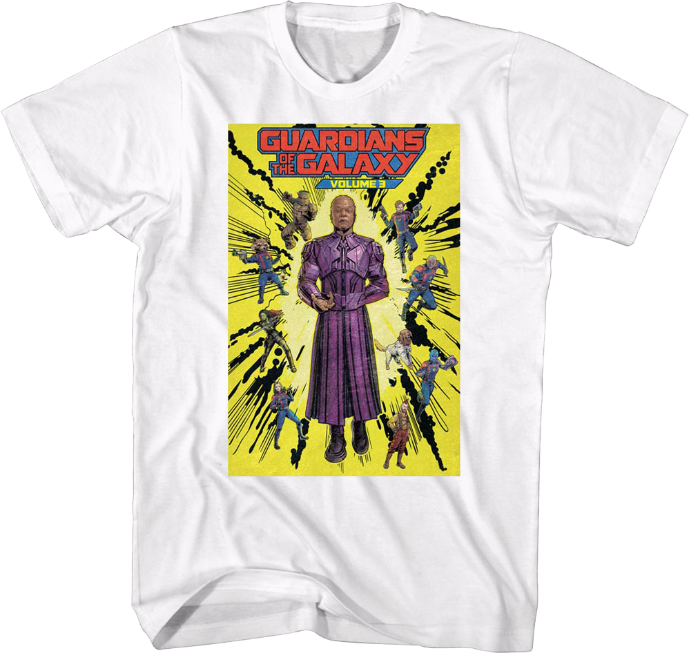 Comic Book Cover Guardians Of The Galaxy Volume 3 T-Shirt Hoodie, Sweatshirt | CiraTrend.com (Image 1)