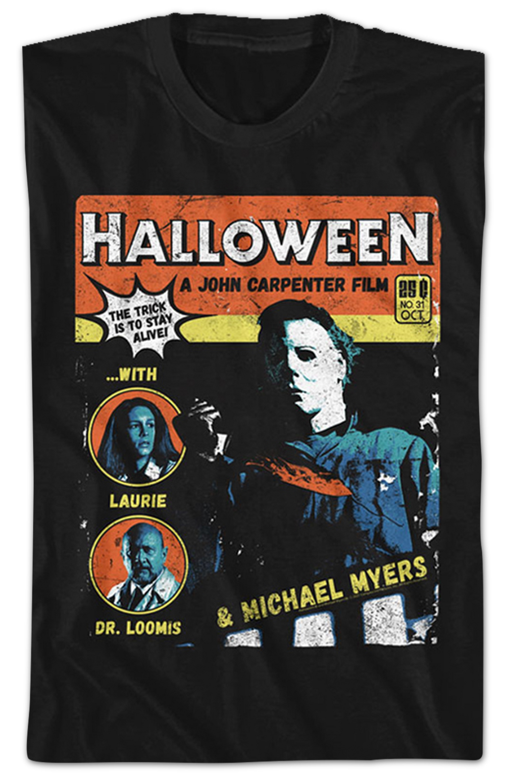 Comic Book Cover Halloween T-Shirt Hoodie, Sweatshirt | CiraTrend.com (Image 2)