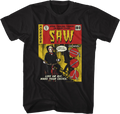 Comic Book Cover Saw T-Shirt Hoodie, Sweatshirt | CiraTrend.com (Image 1)