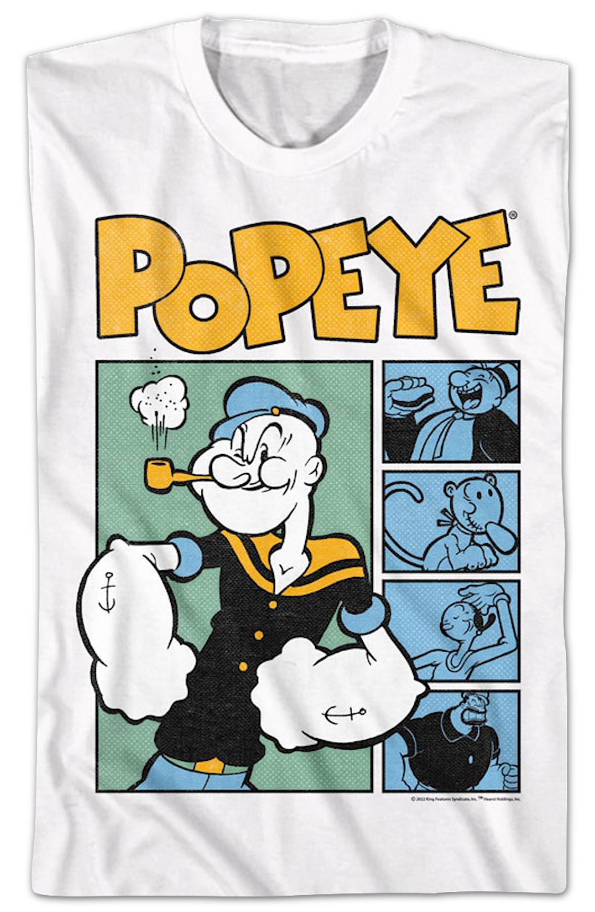 Comic Panels Popeye T-Shirt Hoodie, Sweatshirt | CiraTrend.com (Image 2)