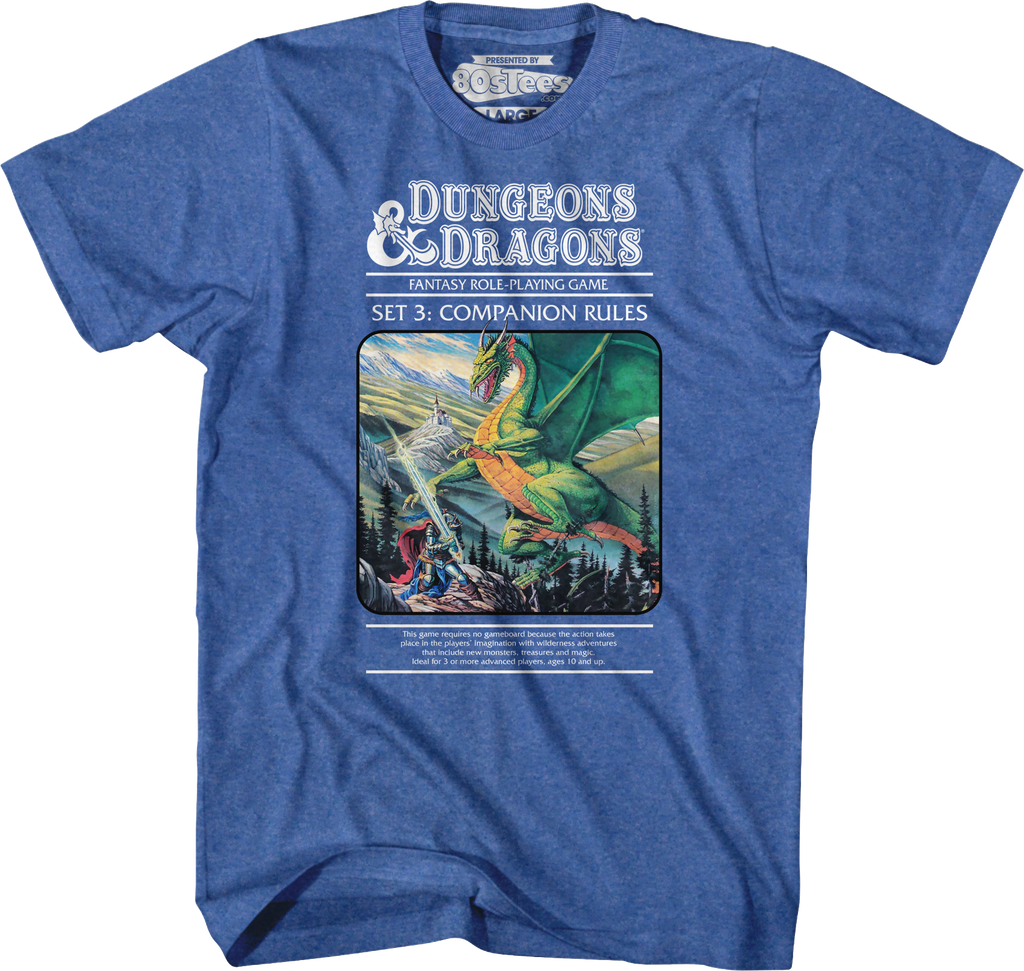 Companion Rules Dungeons & Dragons T-Shirt Hoodie, Sweatshirt | CiraTrend.com (Image 1)