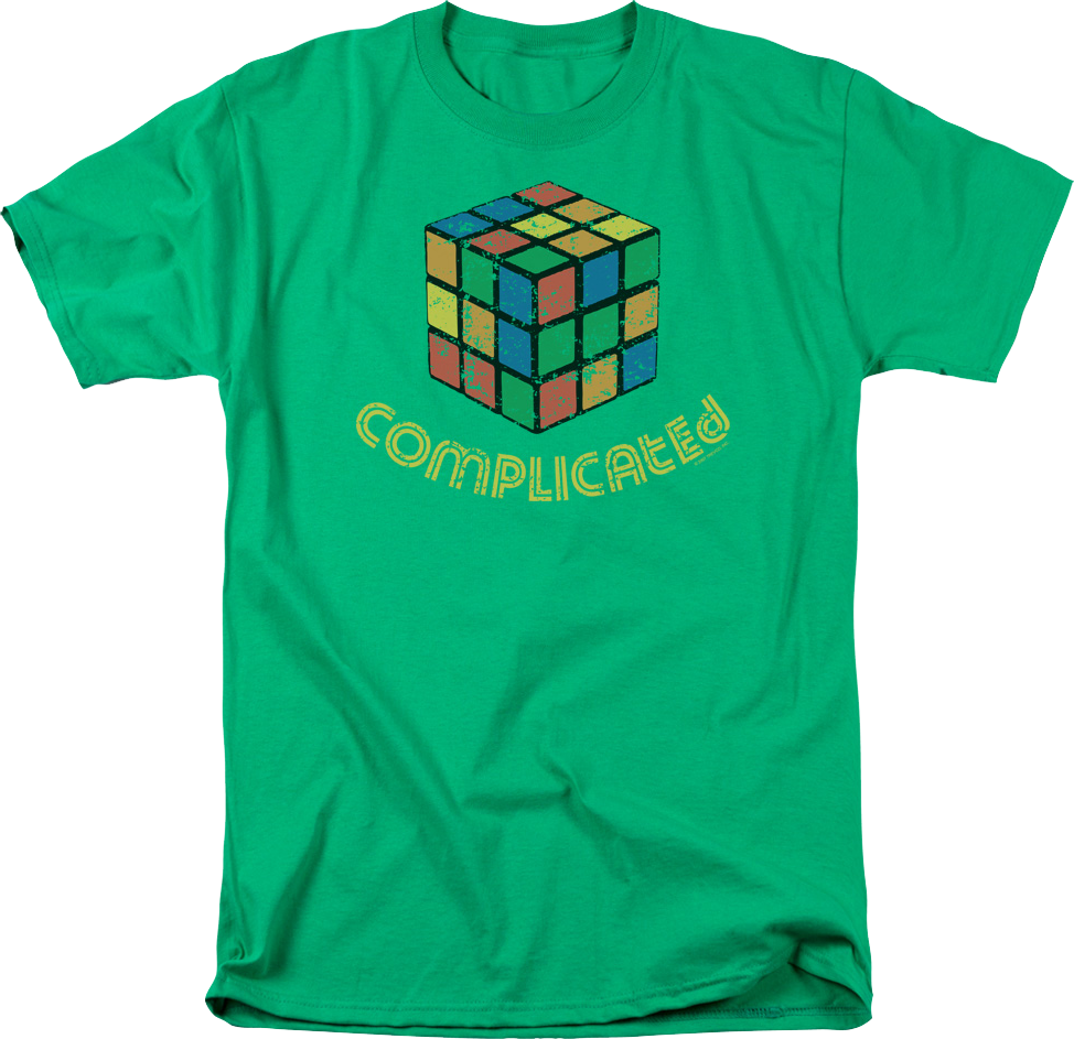 Complicated Rubik's Cube T-Shirt Hoodie, Sweatshirt | CiraTrend.com (Image 1)