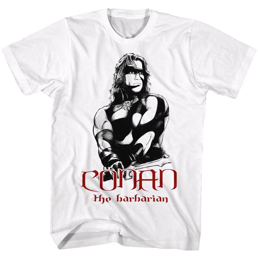 Conan Conan Blk And Rd T-Shirt Hoodie, Sweatshirt | CiraTrend.com